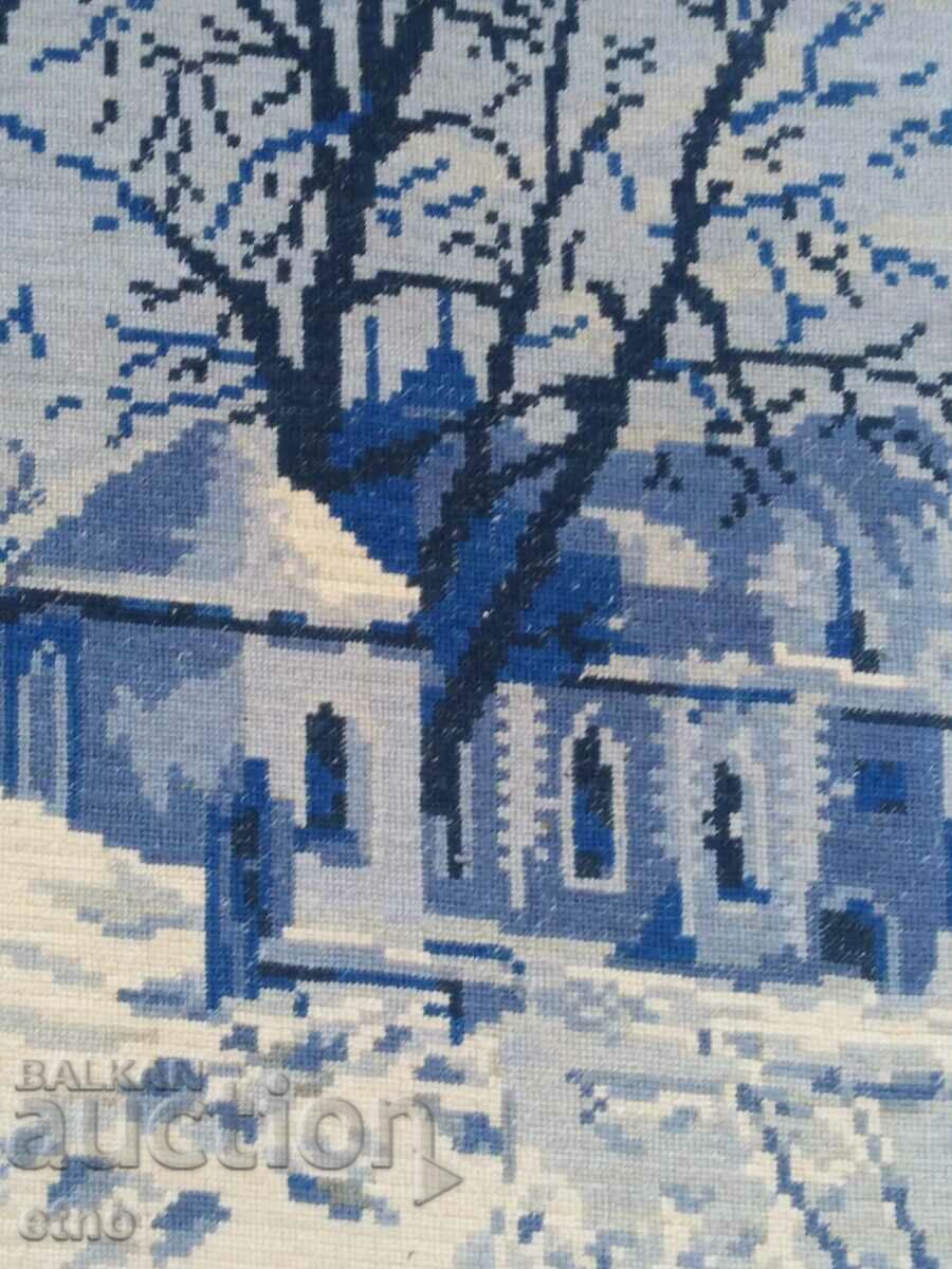 Livrarea TAPISRIE VECHE „IARNA, CAPELĂ”