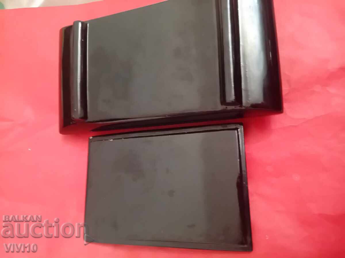 Δημοπρασία Αρχαίο κουτί τσιγάρων, ξύλο, φίλντισι