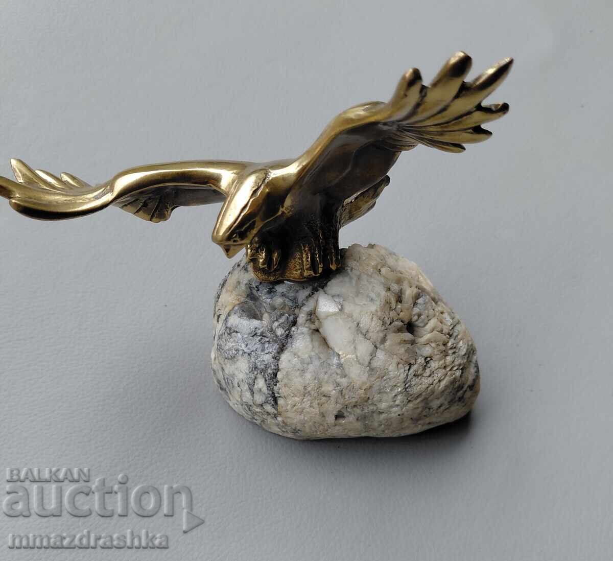 Δημοπρασία Μπρούτζινο γλυπτό αετού