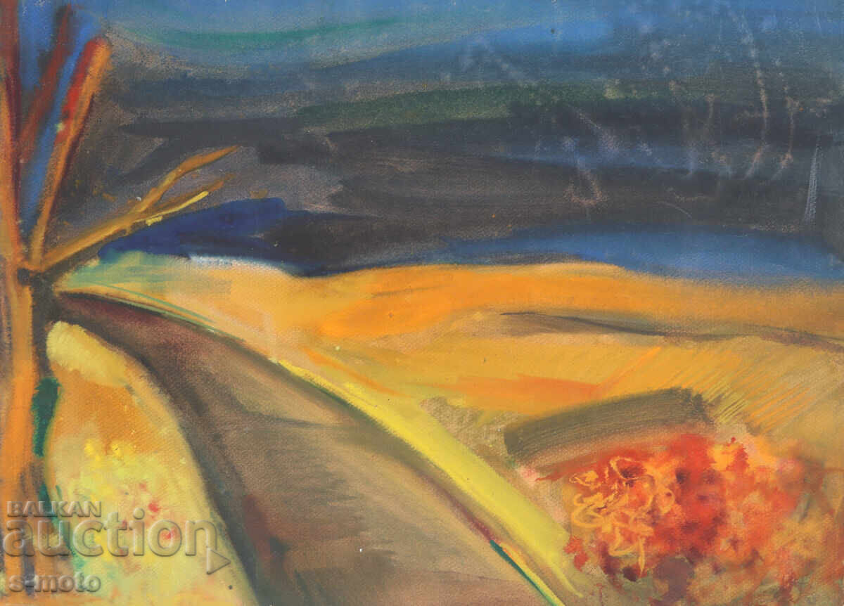 Tablou acuarelă peisaj abstract cu preț € 80.00 | 156.47 BGN Tablou acuarelă peisaj abstract cu preț € 80.00 | 156.47 BGN