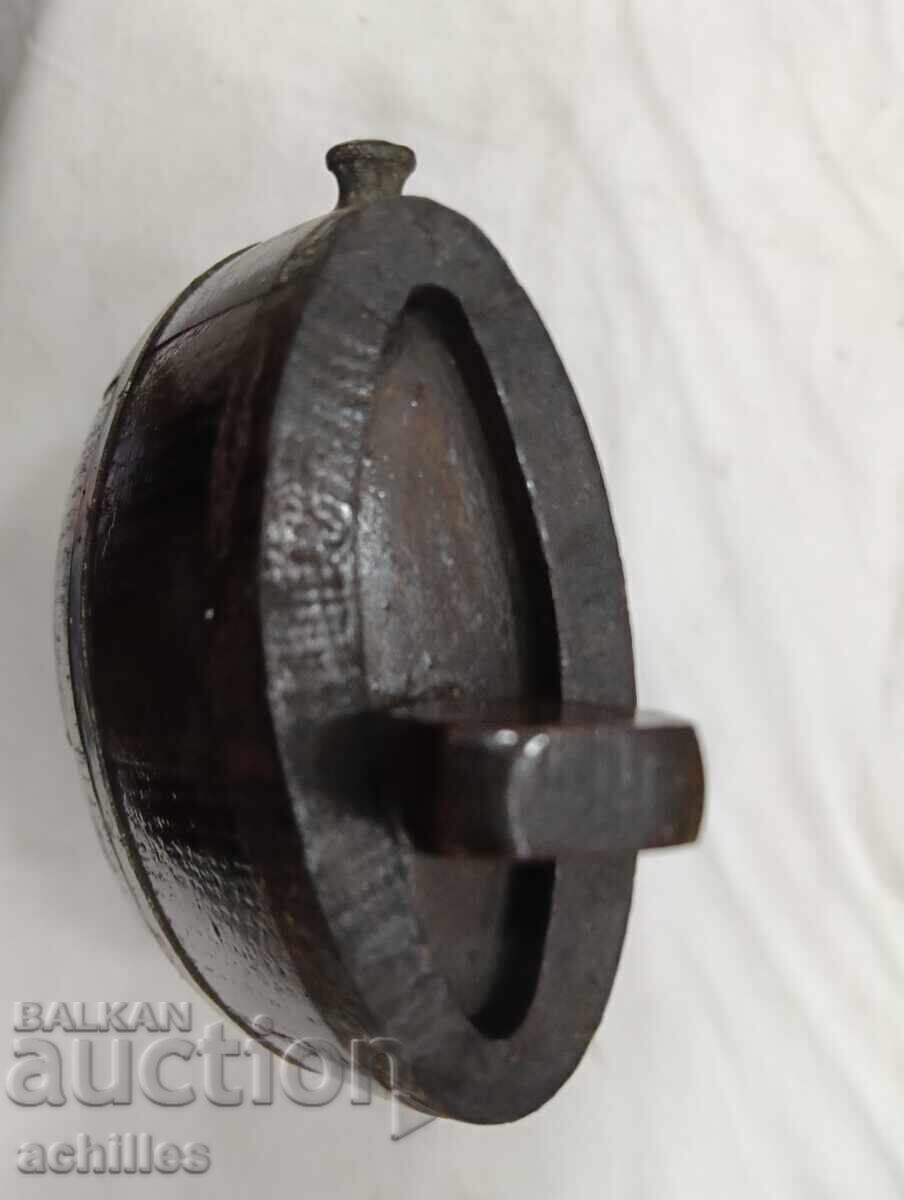 Auction  Wooden peacock