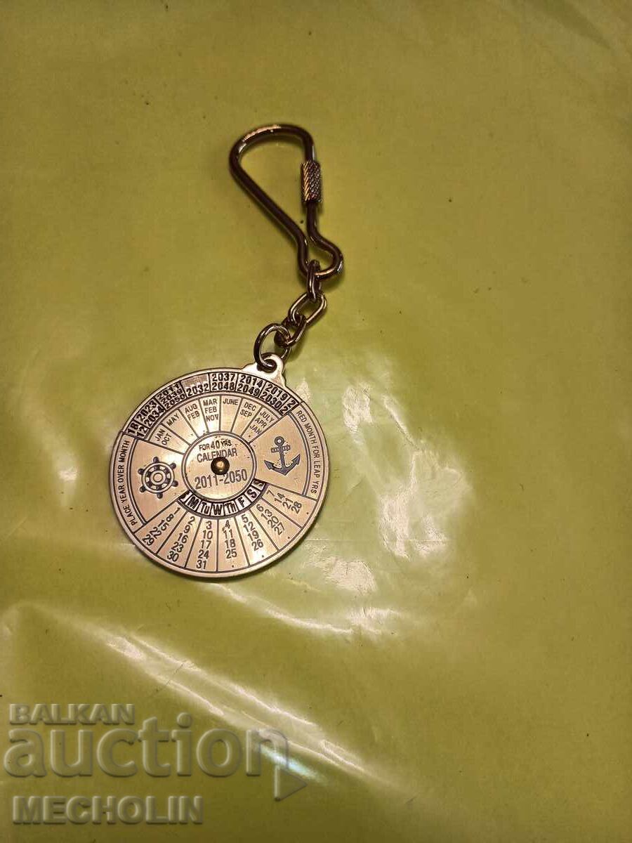 Breloc calendar perpetuu