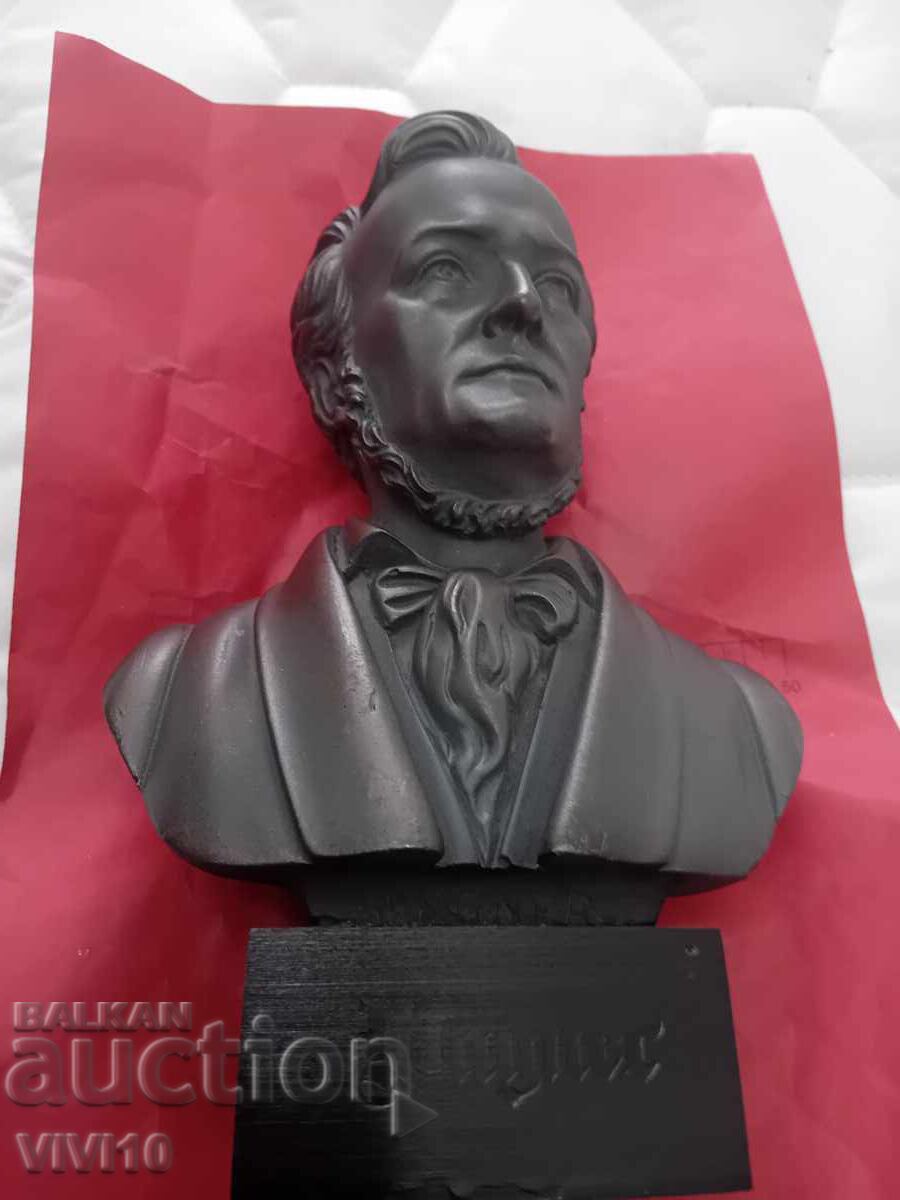 Αρχαίο μεταλλικό άγαλμα του Βάγκνερ