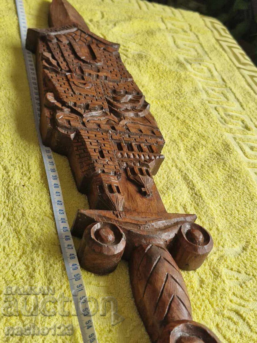 Zdrava dŭrvorezba za stena - 5