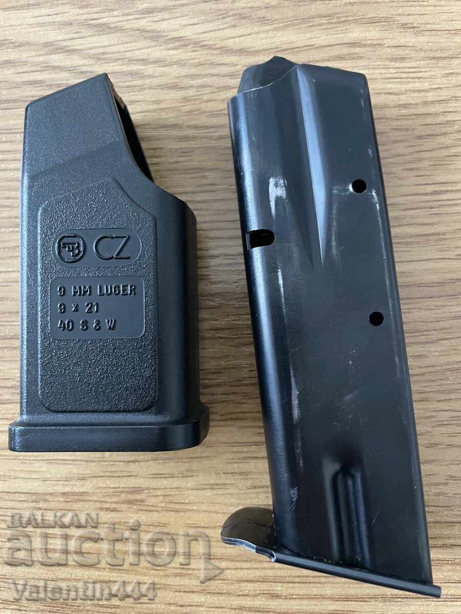 Magazine for CZ-75 D pistol, 9x19mm caliber Magazine for CZ-75 D pistol, 9x19mm caliber