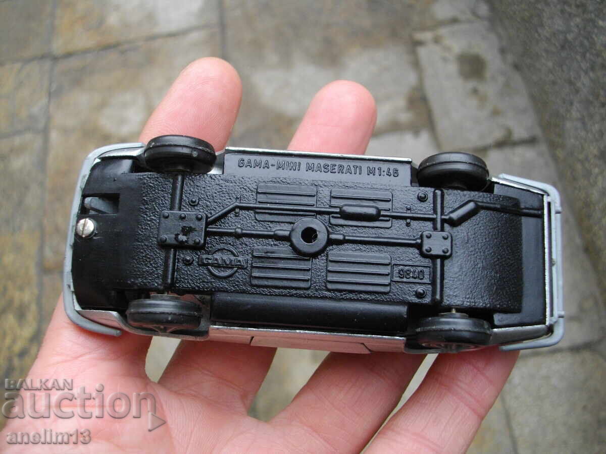 ΠΑΛΙΟ ΜΕΤΑΛΛΙΚΟ ΚΑΡΟΤΣΙ MASERATI GAMA-MINI ΒΟΥΛΓΑΡΙΑ - 7