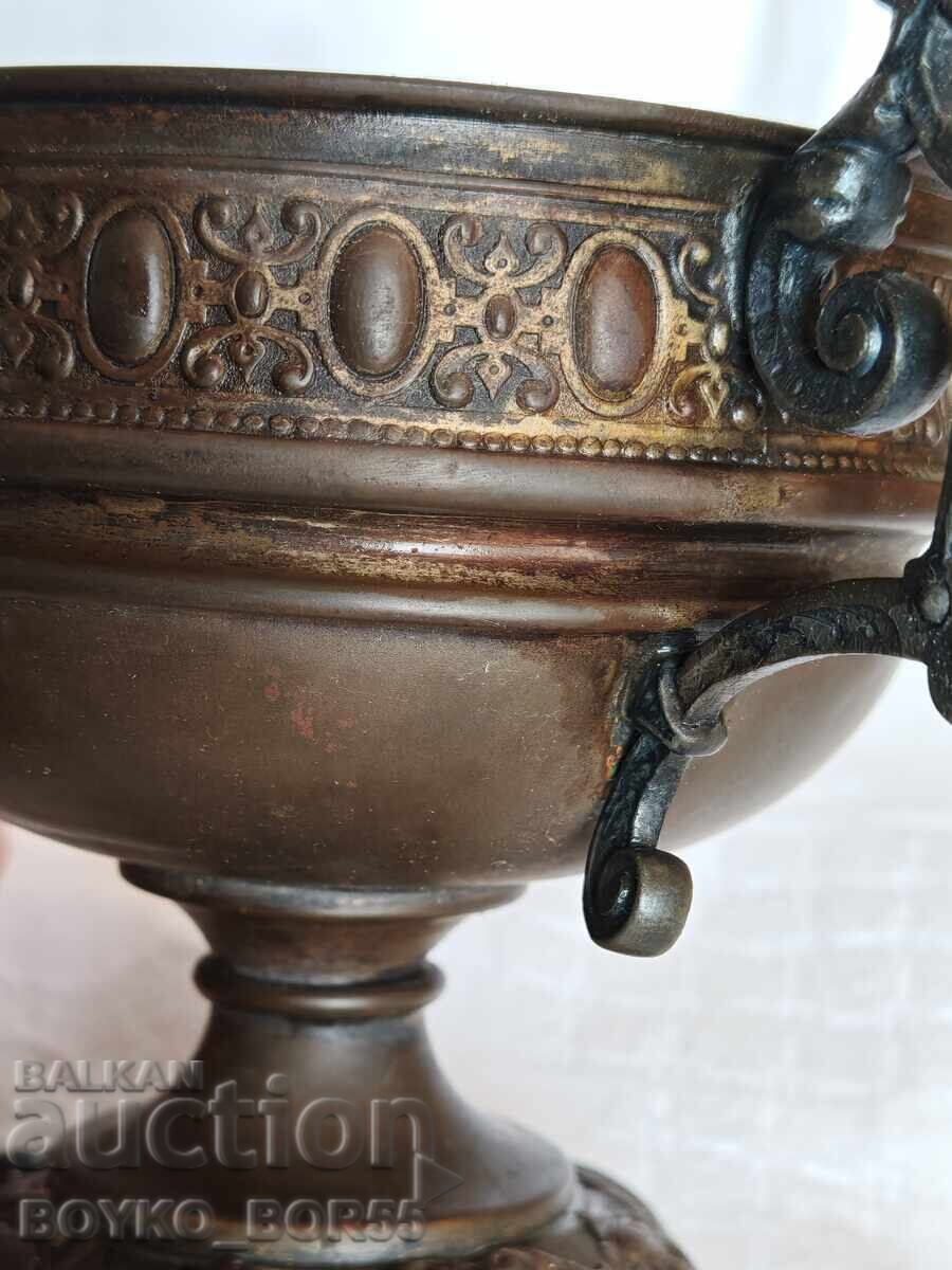 Delivery of Antique Ancient Bronze Vessel Chalice for Communion