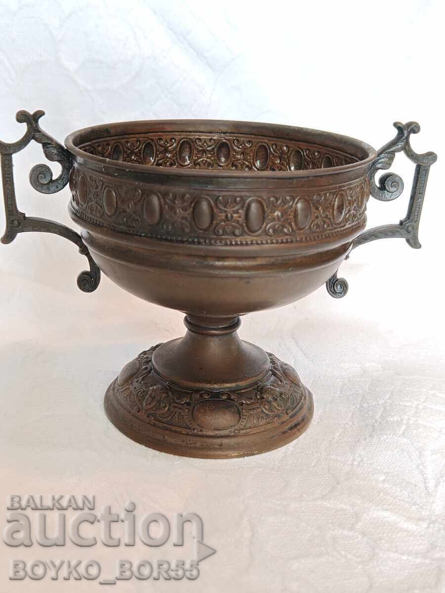 Antique Ancient Bronze Vessel Chalice for Communion