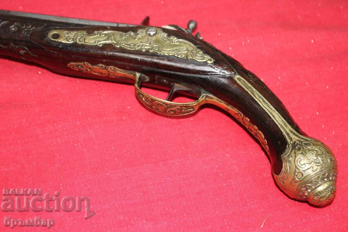 Balkan Ottoman flintlock pistol. Beautiful - 5 Balkan Ottoman flintlock pistol. Beautiful - 5