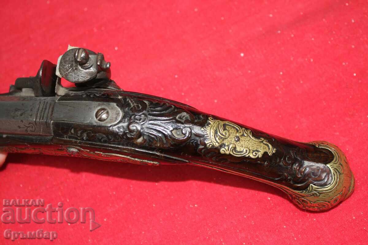 Balkan Ottoman flintlock pistol. Beautiful - 6 Balkan Ottoman flintlock pistol. Beautiful - 6