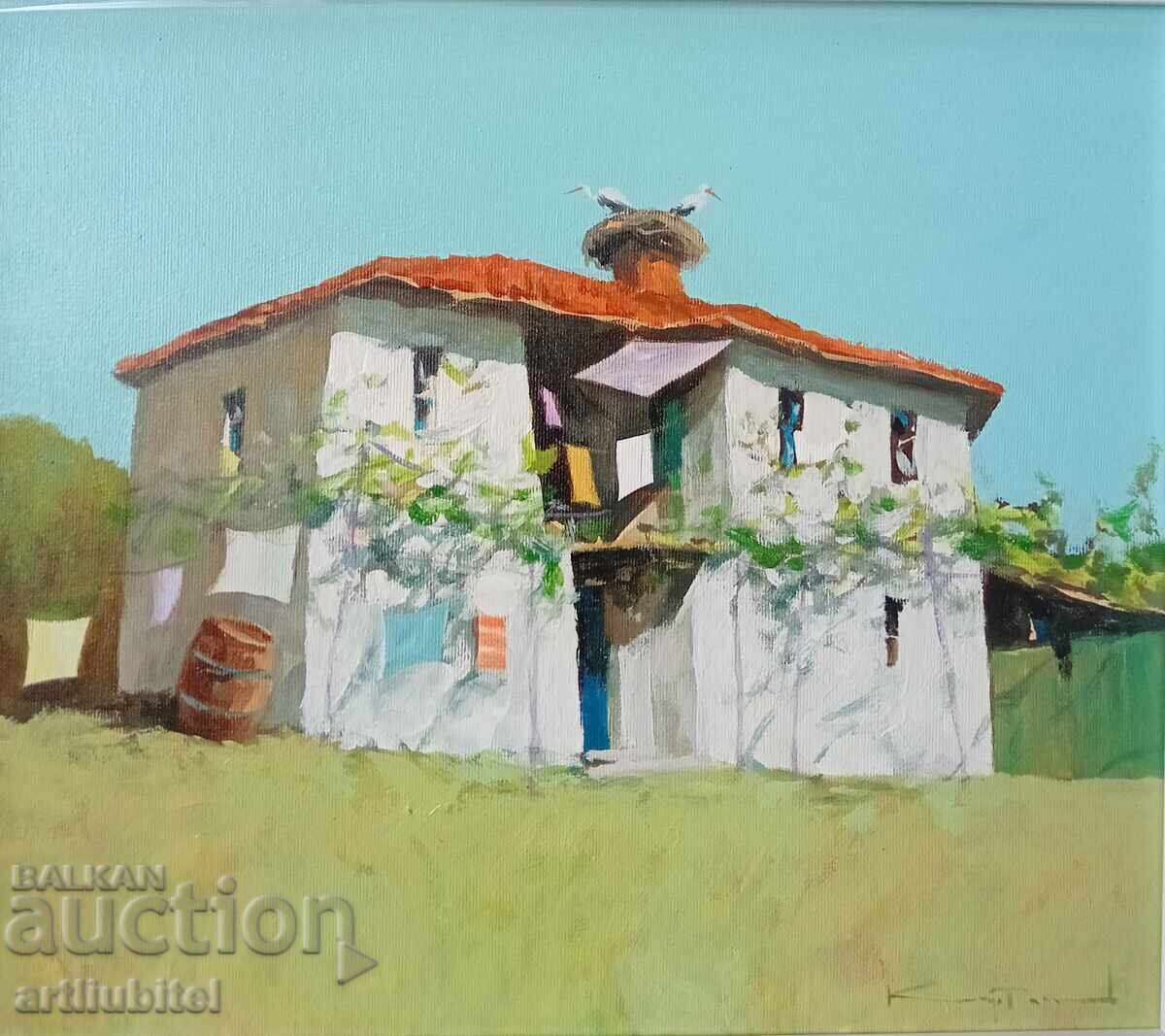 Dimităr Karatonev - tablou - 46 x 51 cm cu preț € 383.47 | 750.00 BGN
