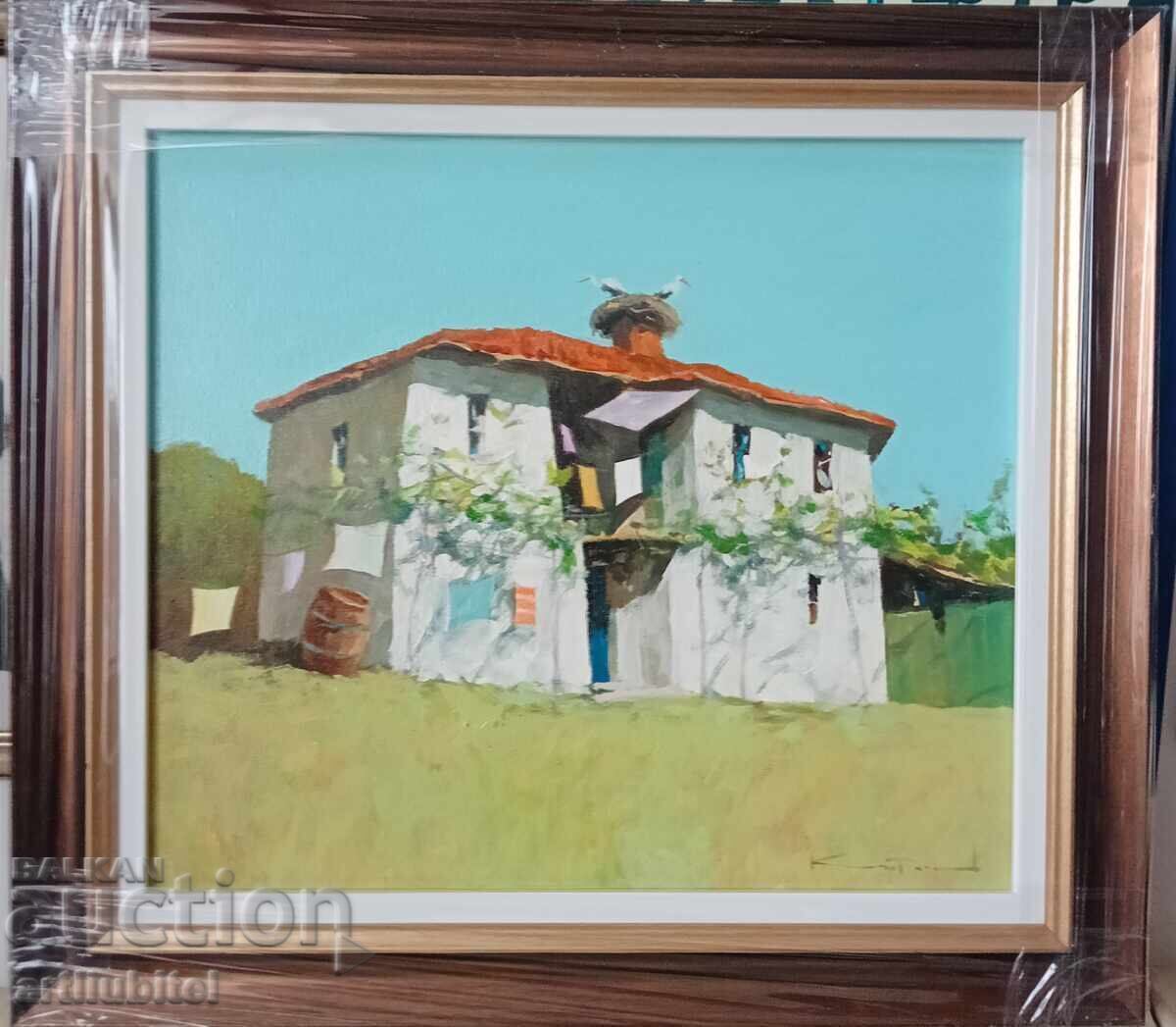 Dimităr Karatonev - tablou - 46 x 51 cm