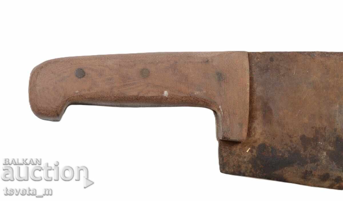 Аукцион Старинен сатър нож инструмент Аукцион Старинен сатър нож инструмент