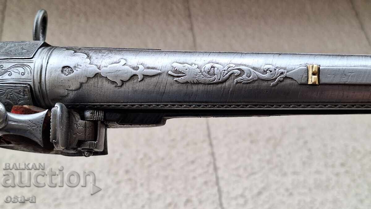 Pușcă Arnaut, pistol cu bile, pistol cu gloanțe - 12