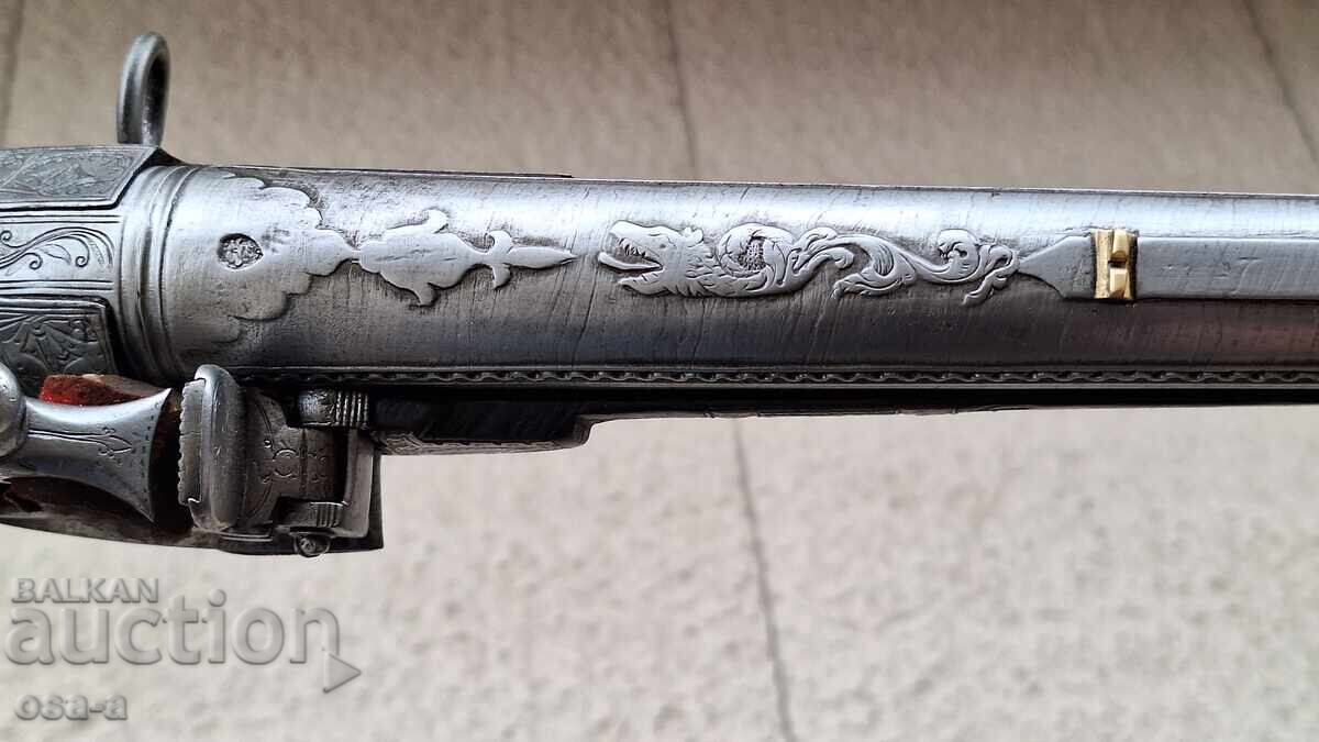 Pușcă Arnaut, pistol cu bile, pistol cu gloanțe - 12