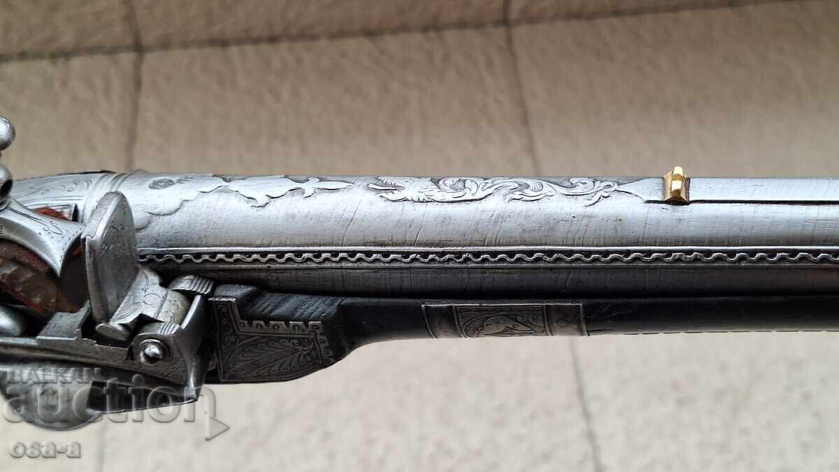 Pușcă Arnaut, pistol cu bile, pistol cu gloanțe - 11