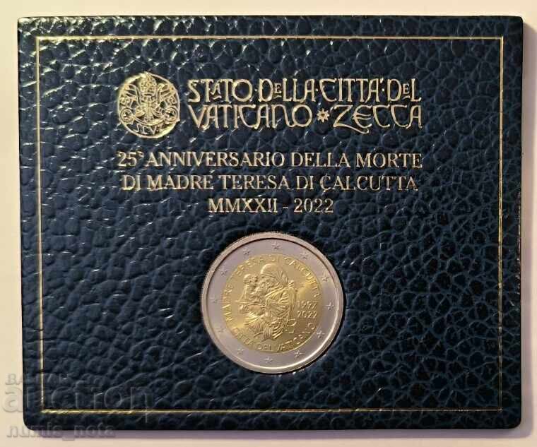 ΒΑΤΙΚΑΝΟ 2 ευρώ 2022 Μητέρα Τερέζα