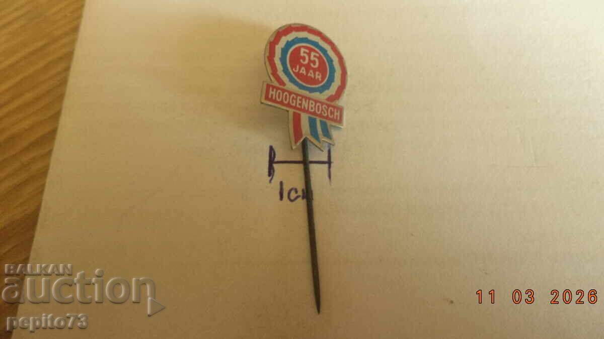 Licitație Insignă publicitară, Hoogenbosch, comerț cu încălțăminte