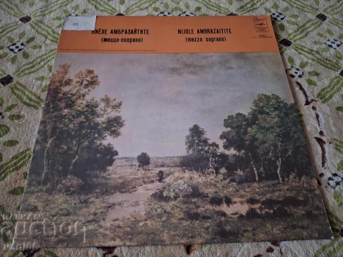 Disc de gramofon - Niele Amberzaitė