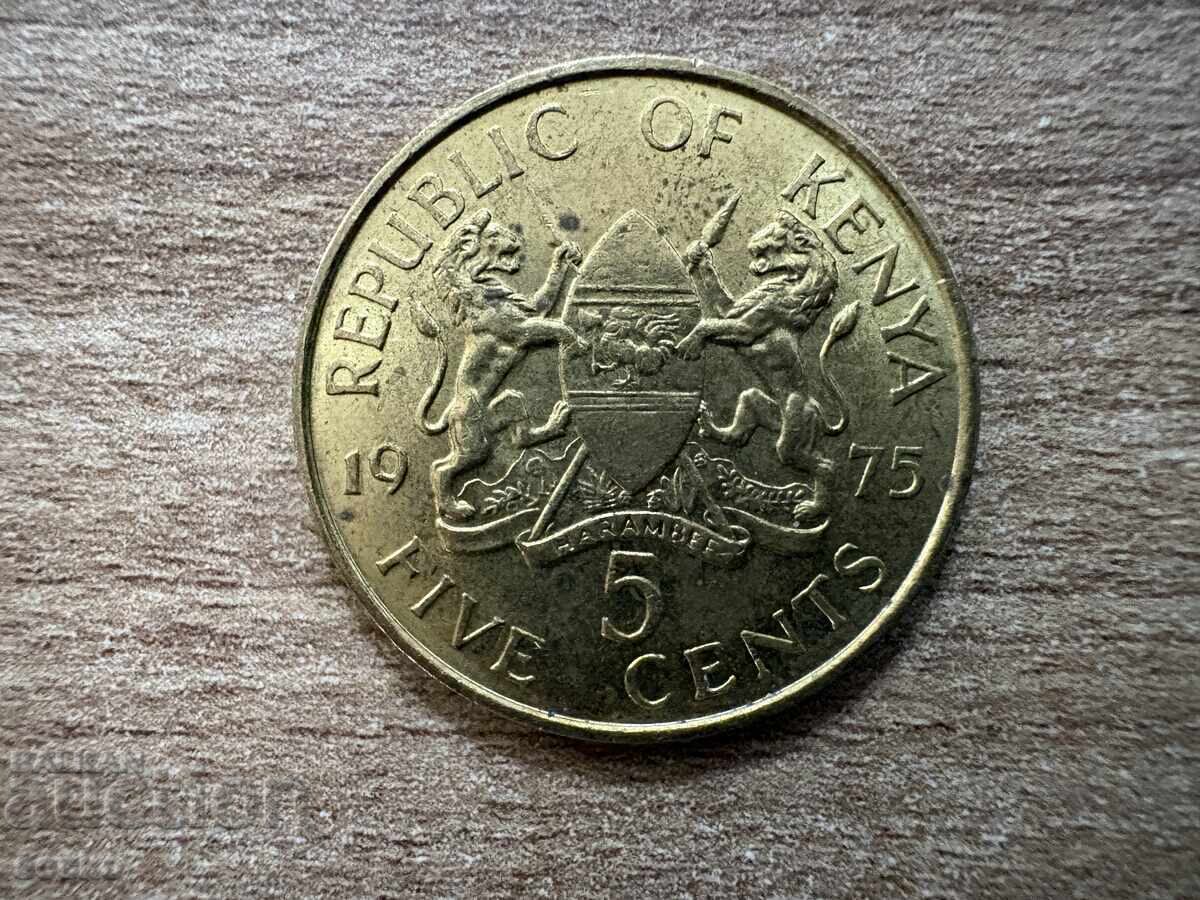 Κένυα - 5 σεντς (1975)