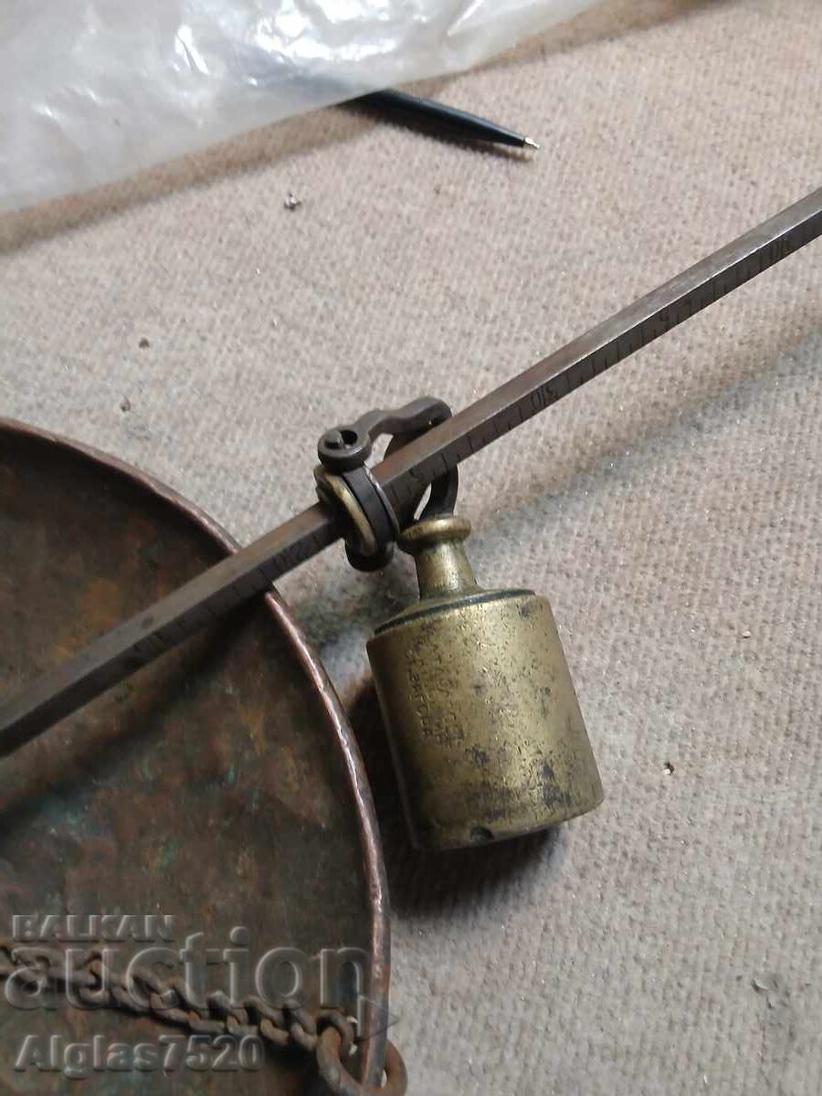 Old scale / Palanca/ with price € 48.00 | 93.88 BGN