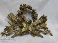 Aplicație antică din bronz pentru mobilier – Stil Ludovic al XVI-lea