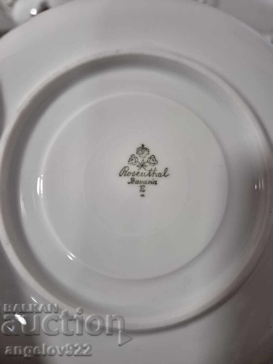 Немски порцеланов сервиз за чай кафе ROSENTHAL - 7 Немски порцеланов сервиз за чай кафе ROSENTHAL - 7