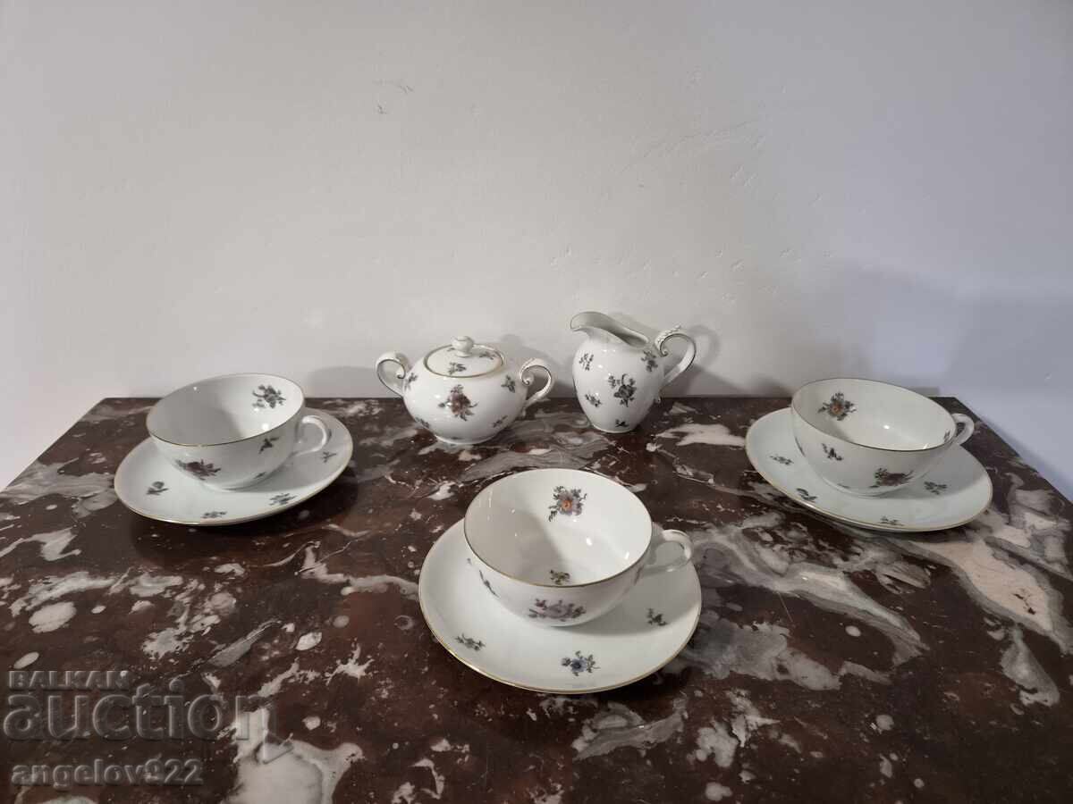 Немски порцеланов сервиз за чай кафе ROSENTHAL Немски порцеланов сервиз за чай кафе ROSENTHAL