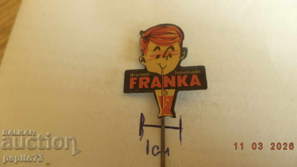 διαφημιστικό σήμα, Franka, μάρκα ποτών