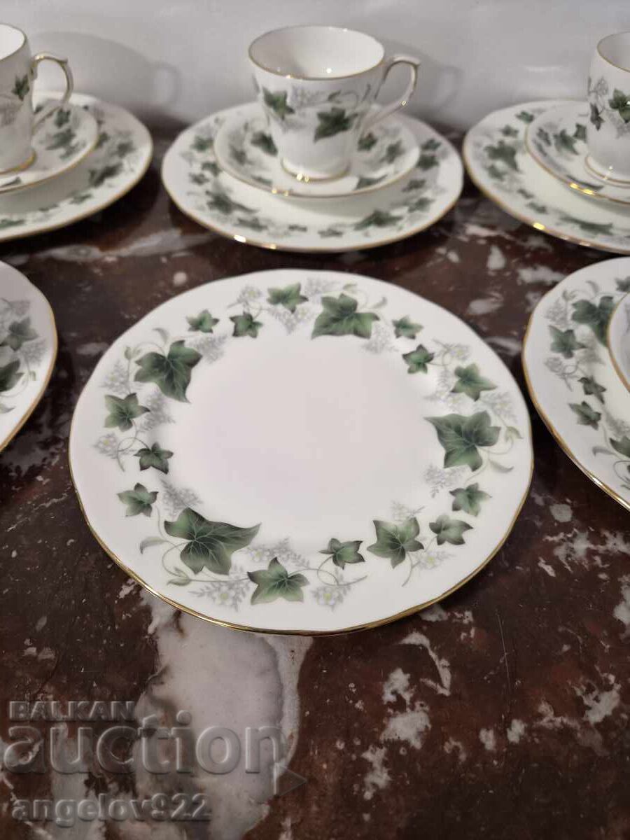 Английски порцеланов сервиз за кафе DUCHESS - 6