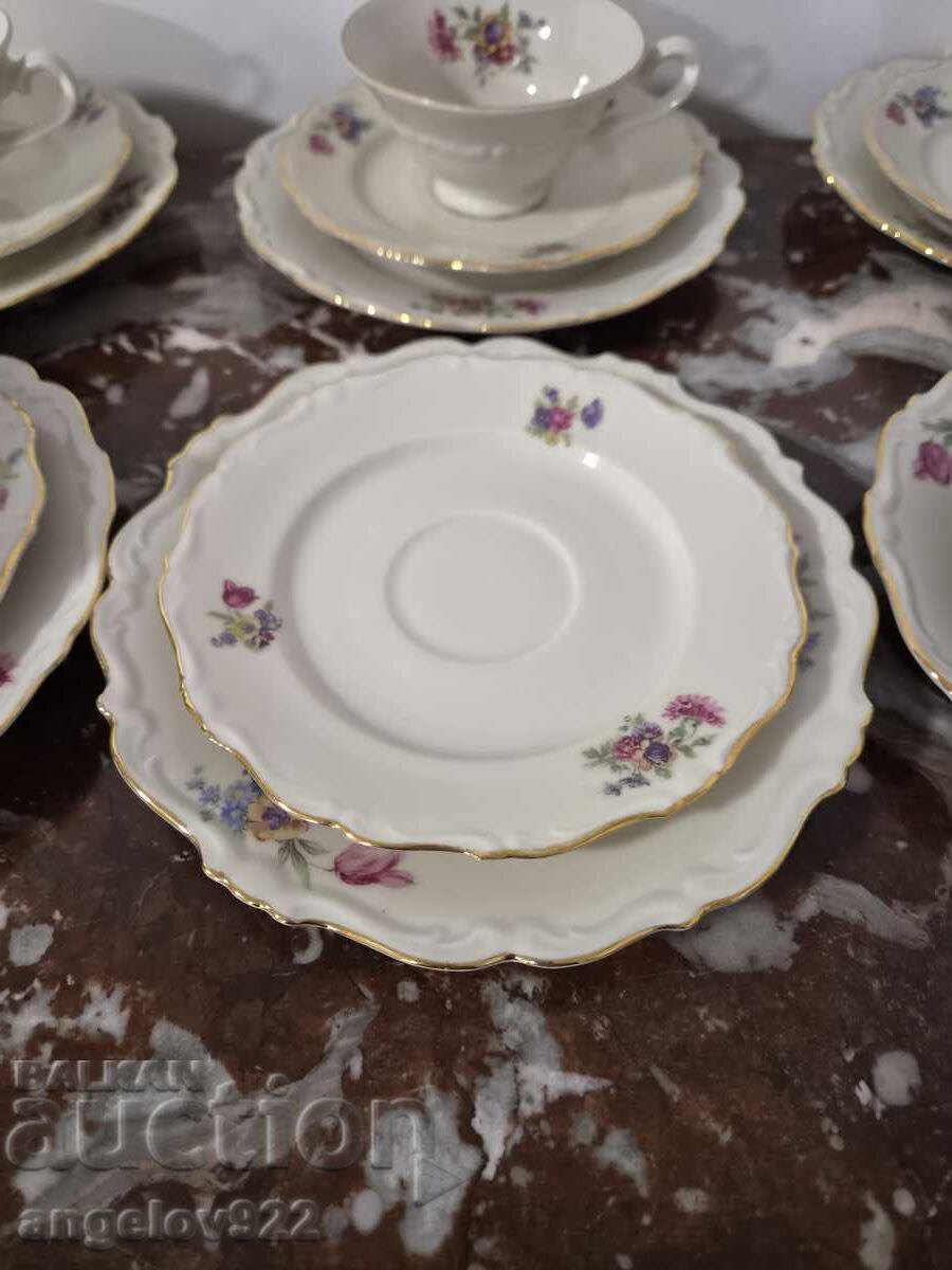 Σουηδικά πορσελάνινα φλιτζάνια καφέ KP Karlskrona - 5