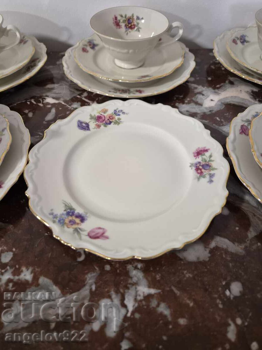 Σουηδικά πορσελάνινα φλιτζάνια καφέ KP Karlskrona - 6