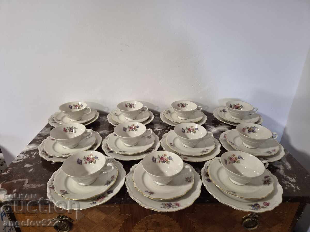 Σουηδικά πορσελάνινα φλιτζάνια καφέ KP Karlskrona