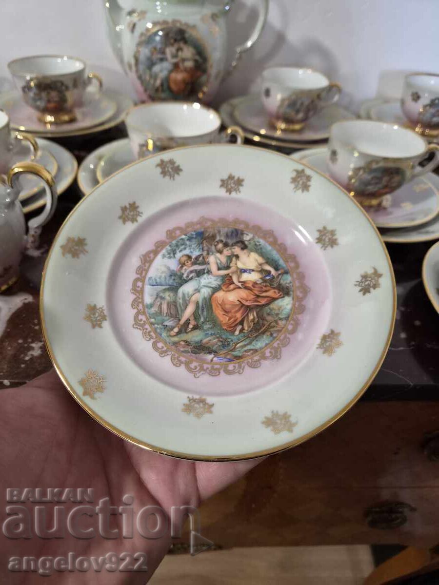 Баварски порцеланов сервиз за кафе MATERIECH - 5