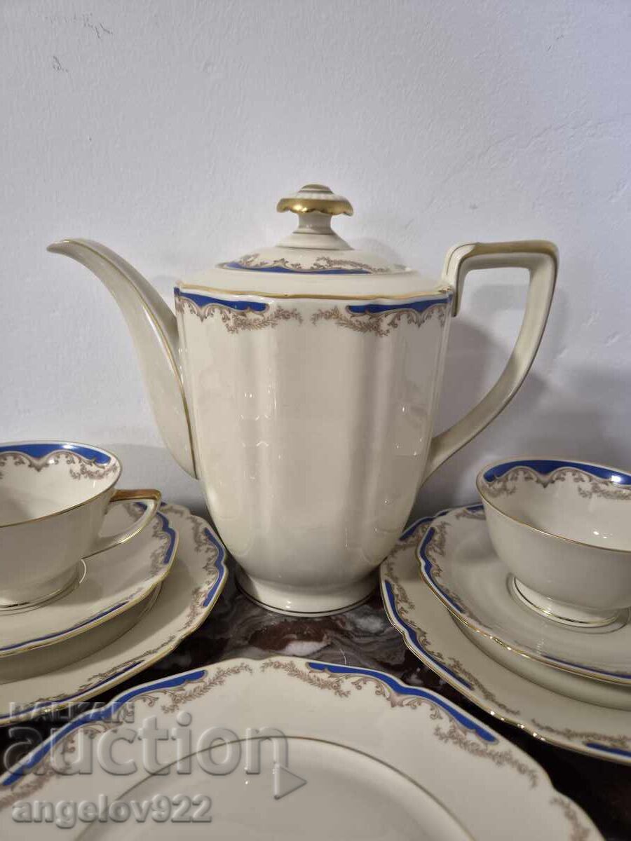 Bavarian porcelain coffee set Heinrich&Co - 5 Bavarian porcelain coffee set Heinrich&Co - 5