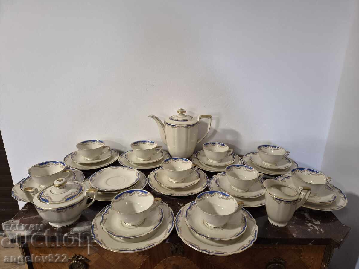 Bavarian porcelain coffee set Heinrich&Co Bavarian porcelain coffee set Heinrich&Co