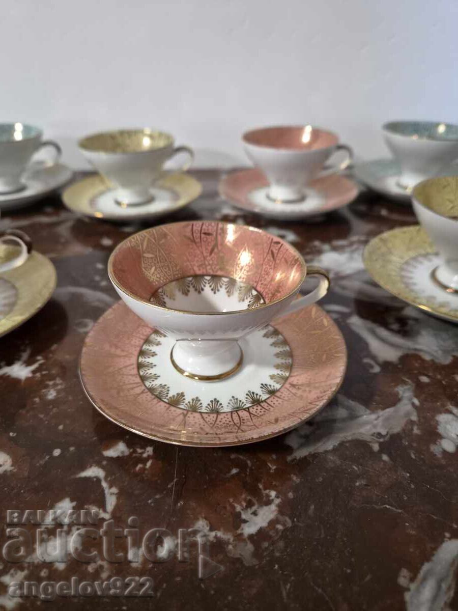 Βαυαρικά πορσελάνινα φλιτζάνια καφέ BAREUTHER με τιμή € 0.01 | 0.02 BGN