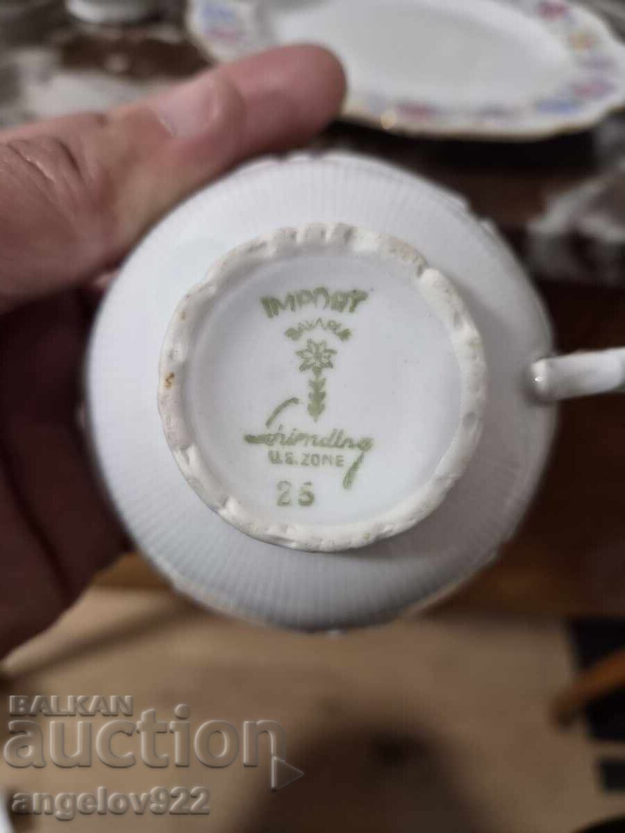 Serviciu de cafea din porțelan bavarez U.S.Zone - 6