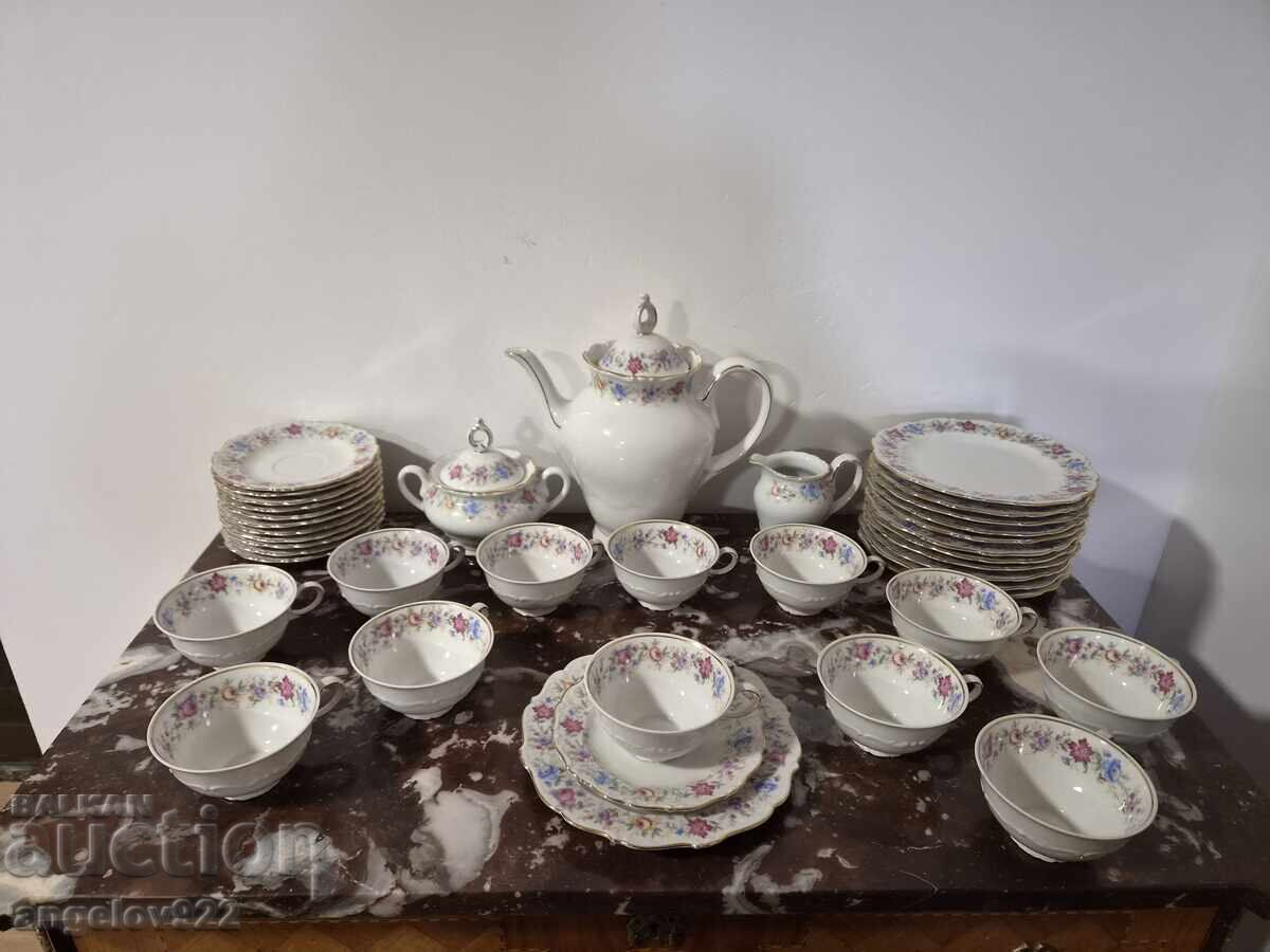 Serviciu de cafea din porțelan bavarez U.S.Zone