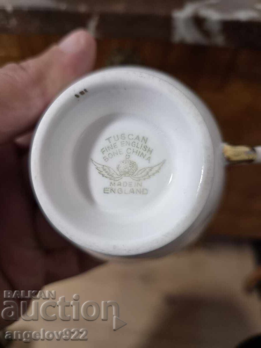 Английски порцеланов сервиз за кафе TUSCAN - 6