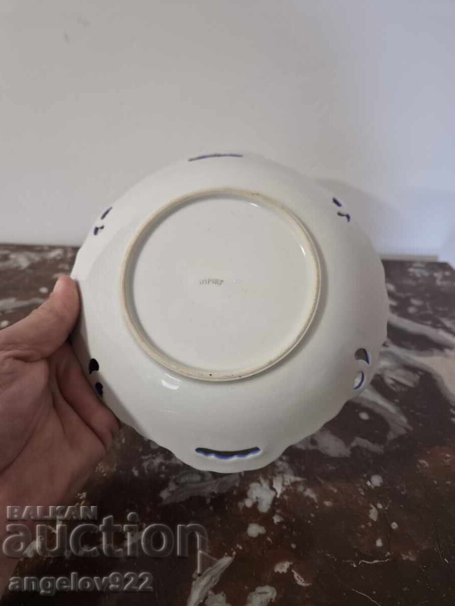 Красиво порцеланово плато IMPORT - 5