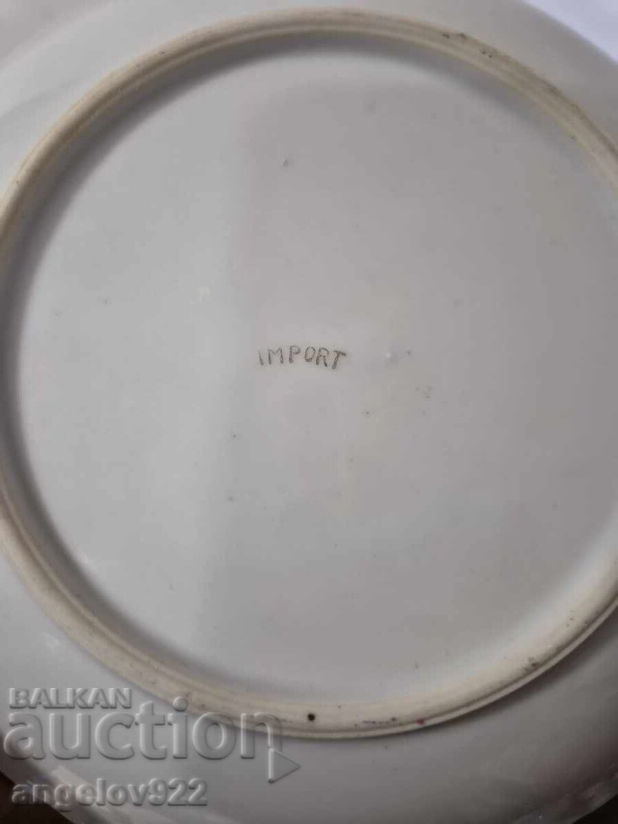 Красиво порцеланово плато IMPORT - 6