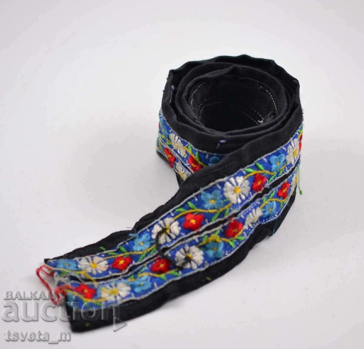 Belt hand-embroidered FOLK COSTUME