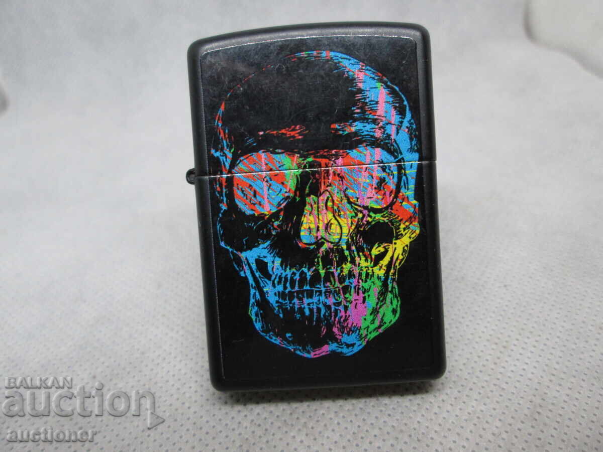 ΝΕΟ ZIPPO ΑΝΑΠΤΗΡΑΣ ARTISTIC COLORFUL SKULL 28042