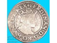 3 κρόιτσερ 1552 Αυστρία Φερδινάνδος I Βιέννη 1,85γρ ασήμι