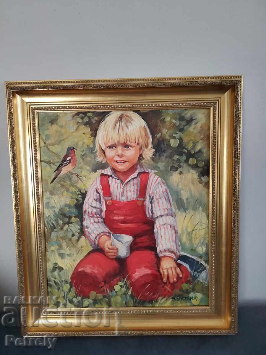 Παράδοση Μεγάλη ελαιογραφία