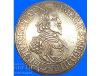 Талер 1642 Германия Аугсбург Фердинанд III 29г сребро