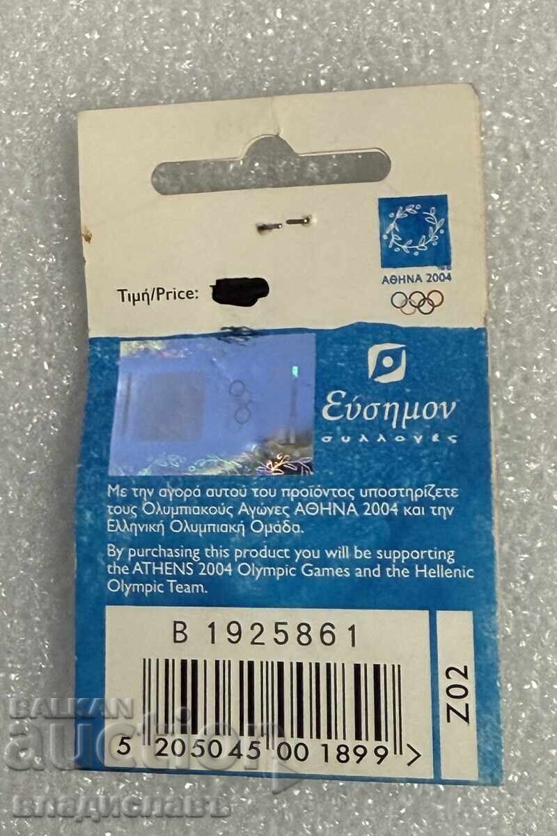 Ολυμπιακό σήμα ΑΘΗΝΑ 2004 ΕΛΛΑΔΑ με τιμή € 7.00 | 13.69 BGN
