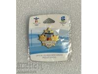 Insignă olimpică Vancouver 2010 Canada