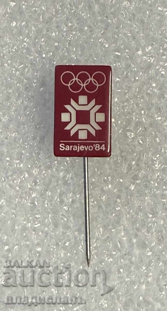 Olympic badge Sarajevo 1984